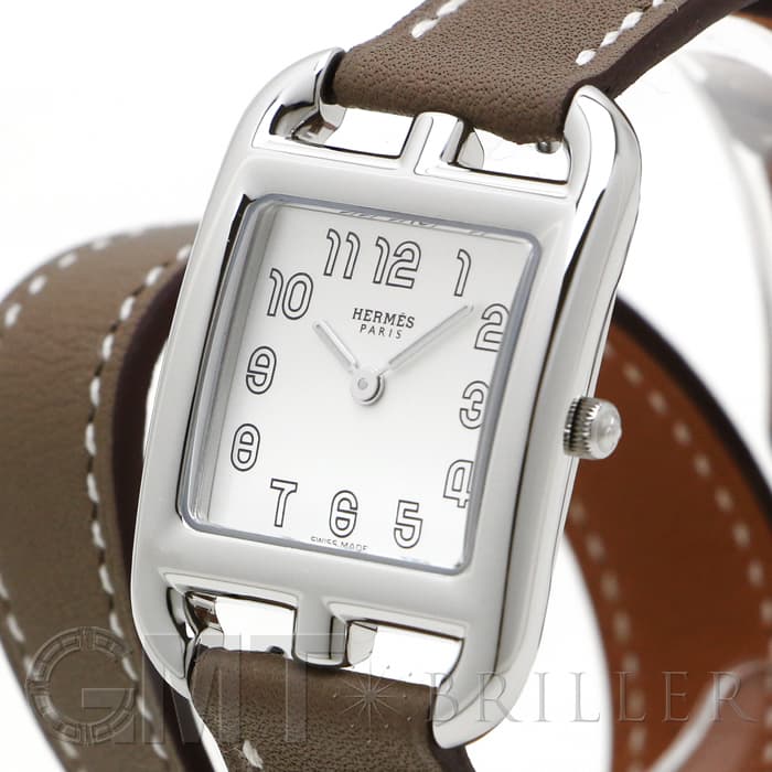 HERMES エルメス ケープコッド CC1.210.220/WW182-I  040247WW00 ドゥブルトゥール エトゥープ ショートストラップ 16