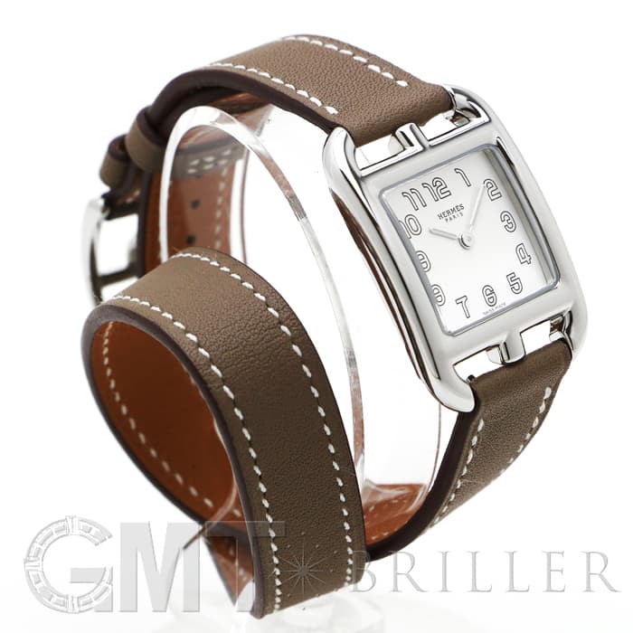 HERMES エルメス ケープコッド CC1.210.220/WW182-I  040247WW00 ドゥブルトゥール エトゥープ ショートストラップ 1