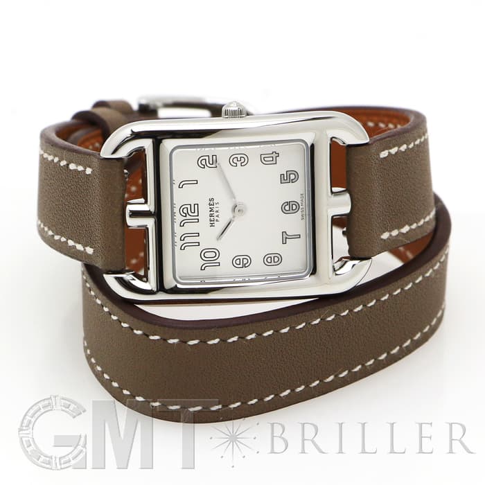 HERMES エルメス ケープコッド CC1.210.220/WW182-I  040247WW00 ドゥブルトゥール エトゥープ ショートストラップ 8