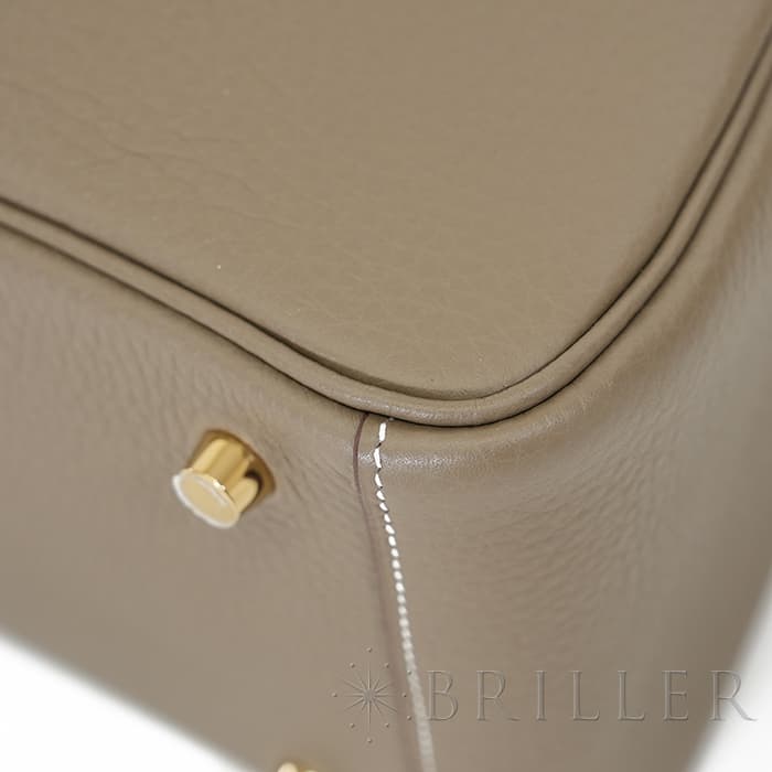 HERMES エルメス リンディ 26 トリヨン エトゥープ  ゴールド金具 21