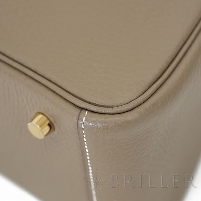 HERMES エルメス リンディ 26 トリヨン エトゥープ  ゴールド金具 23