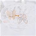 Van Cleef & Arpels ヴァン クリーフ&アーペル ドゥ パピヨン アントレ レ ドア リング ローズゴールド マザーオブパール ダイヤモンド 11号 VCARO7AL00 2