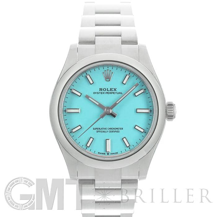 ROLEX ロレックス オイスターパーペチュアル 31 277200 ターコイズブルー メイン