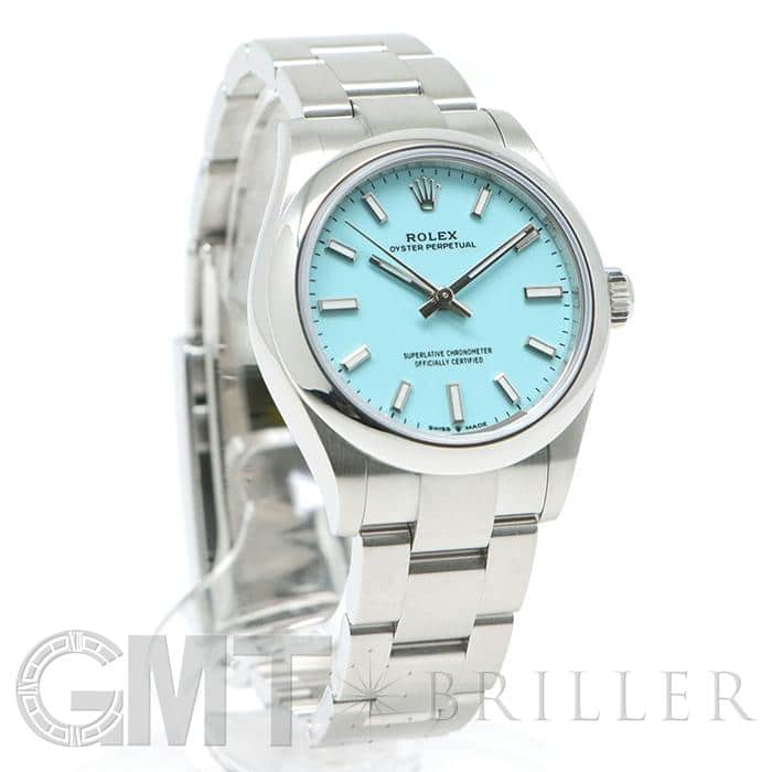 ROLEX ロレックス オイスターパーペチュアル 31 277200 ターコイズブルー 11