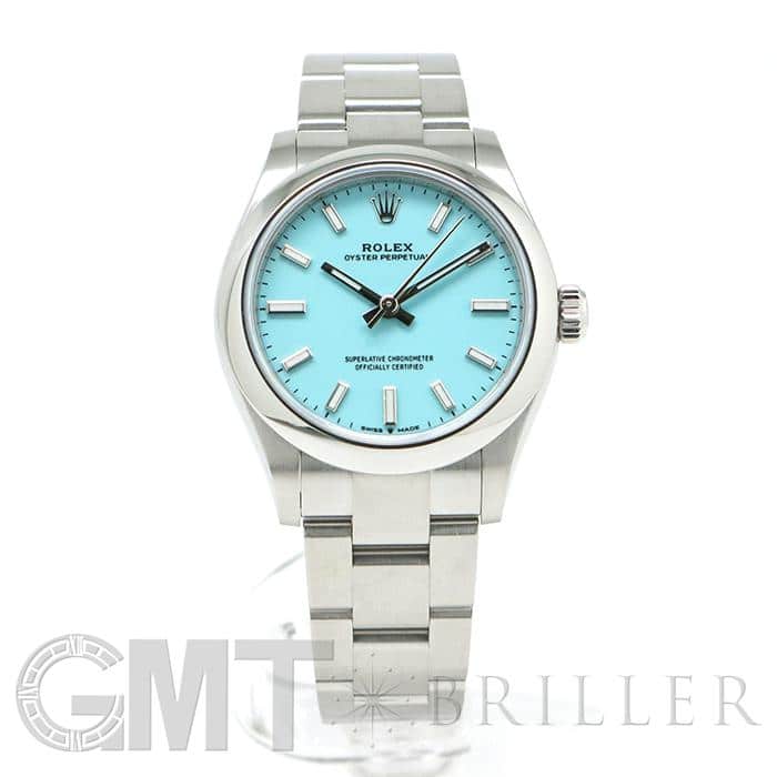 ROLEX ロレックス オイスターパーペチュアル 31 277200 ターコイズブルー 12