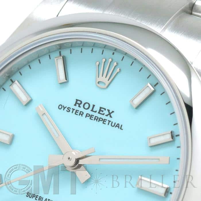 ROLEX ロレックス オイスターパーペチュアル 31 277200 ターコイズブルー 17