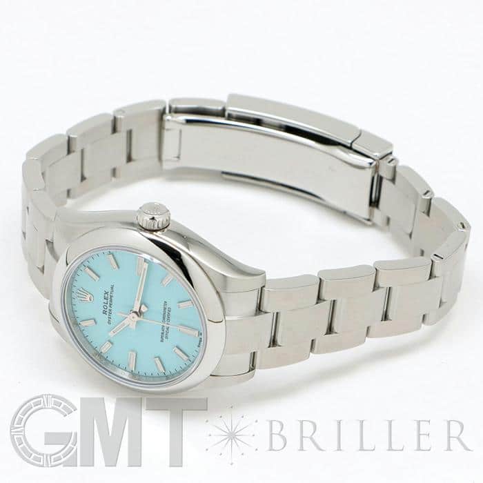 ROLEX ロレックス オイスターパーペチュアル 31 277200 ターコイズブルー 24