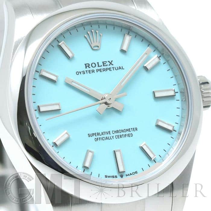 ROLEX ロレックス オイスターパーペチュアル 31 277200 ターコイズブルー 5