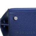 HERMES エルメス ケリー 25 セリエ トリコロール エプソン ブルーサフィール ノワール ブルーフランス シルバー金具【未使用】 22