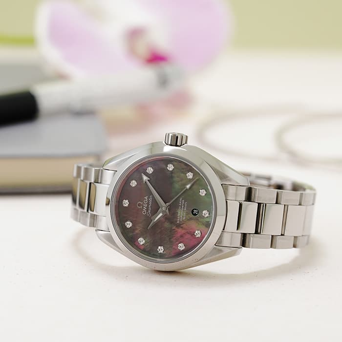 OMEGA オメガ シーマスター アクアテラ コーアクシャル 34mm 231.10.34.20.57.001 ブラックシェル 2