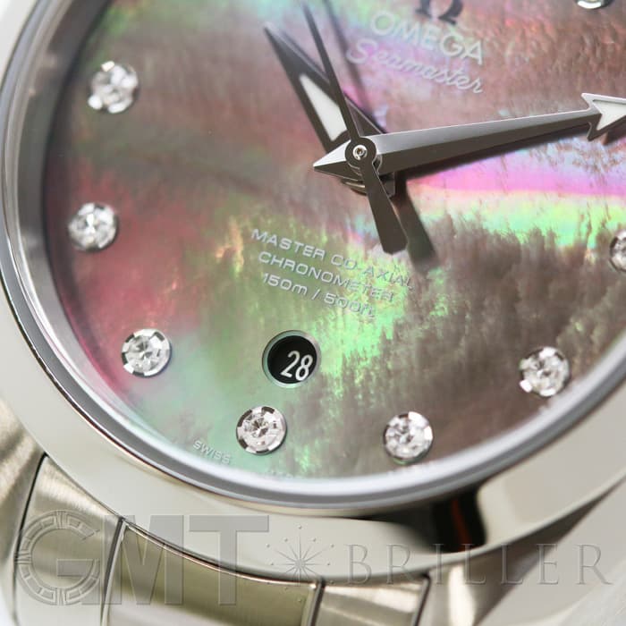 OMEGA オメガ シーマスター アクアテラ コーアクシャル 34mm 231.10.34.20.57.001 ブラックシェル 6