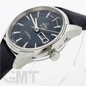 OMEGA オメガ デ・ヴィル アワービジョン アニュアルカレンダー ブルー 41mm 433.33.41.22.03.001