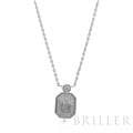 HARRY WINSTON ハリー・ウィンストン HWロゴ ダイヤモンド ペンダント ネックレス ホワイトゴールド PEDWRD16HWL メイン