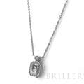 HARRY WINSTON ハリー・ウィンストン HWロゴ ダイヤモンド ペンダント ネックレス ホワイトゴールド PEDWRD16HWL 3