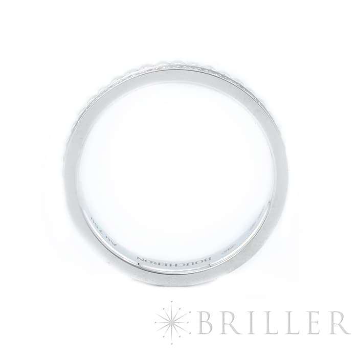 BOUCHERON　ブシュロン キャトル ラディアント ハーフ リング フルパヴェ ホワイトゴールド 11号 JAL00226 9