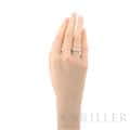 BOUCHERON　ブシュロン キャトル ラディアント ハーフ リング フルパヴェ ホワイトゴールド 11号 JAL00226 13