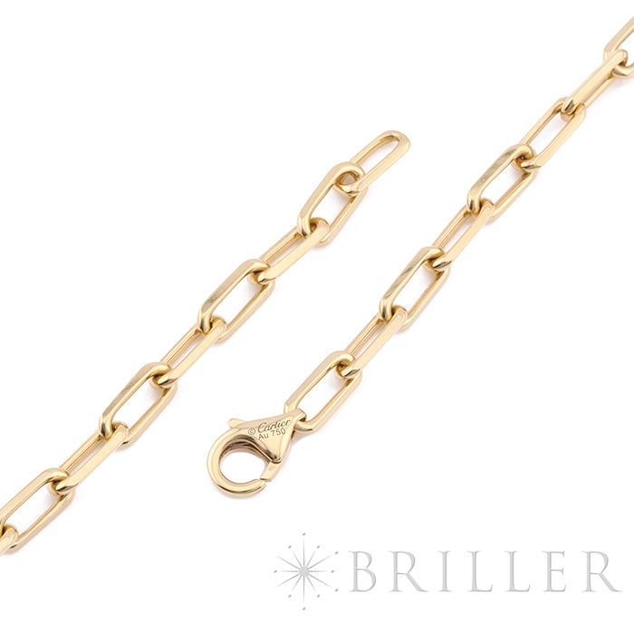 CARTIER カルティエ サントス ドゥ カルティエ ネックレス イエローゴールド スモールモデル B7224582 10