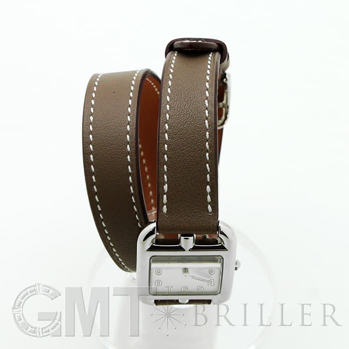 HERMES エルメス ケープコッド CC1.210.220/WW181-I 040246WW00 ドゥブルトゥール エトゥープ レギュラーストラップ 11