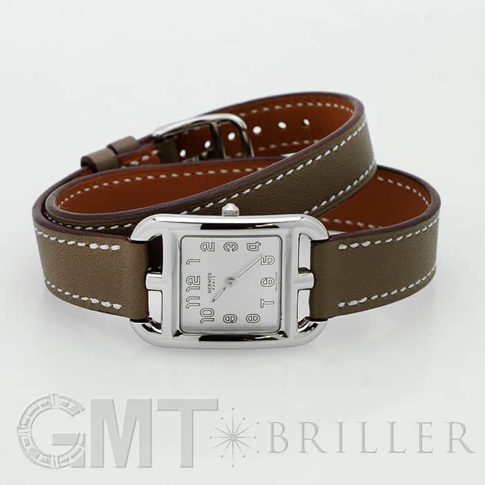 HERMES エルメス ケープコッド CC1.210.220/WW181-I 040246WW00 ドゥブルトゥール エトゥープ レギュラーストラップ 18