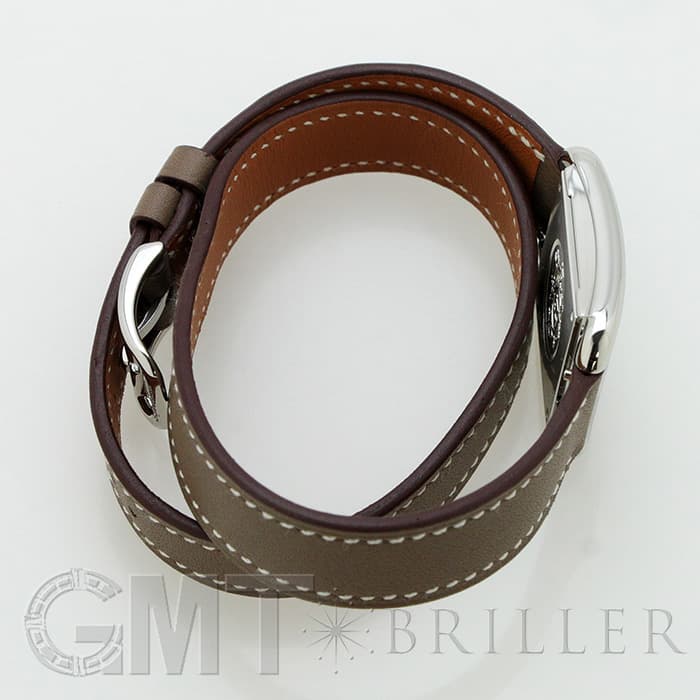 HERMES エルメス ケープコッド CC1.210.220/WW181-I 040246WW00 ドゥブルトゥール エトゥープ レギュラーストラップ 19