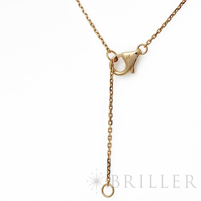 CARTIER カルティエ アミュレットドゥカルティエ ネックレス ピンクゴールド ピンクオパール/ダイヤモンド B7224519 5