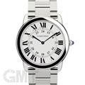 CARTIER カルティエ ロンドソロ ロンドソロ LM シルバー SS W6701005 【保証書日付2年以内限定】