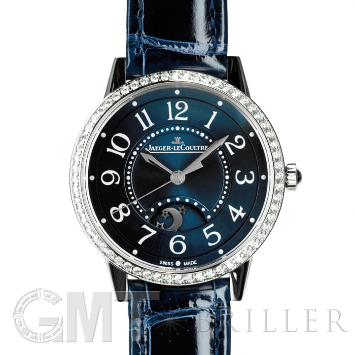 JAEGER LECOULTRE ジャガー・ルクルト ランデヴー ナイト&デイ ミディアム ブルー ベゼルダイヤ Q3448480※ メイン