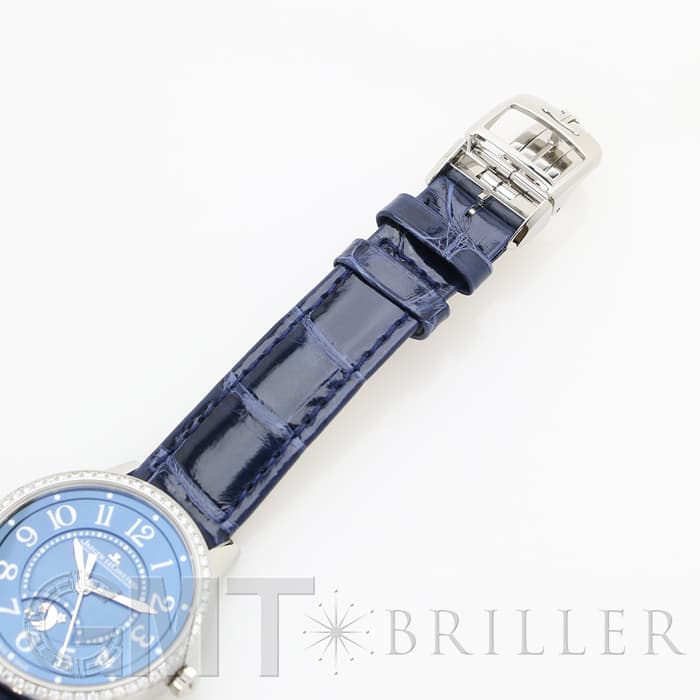 JAEGER LECOULTRE ジャガー・ルクルト ランデヴー ナイト&デイ ミディアム ブルー ベゼルダイヤ Q3448480※ 10