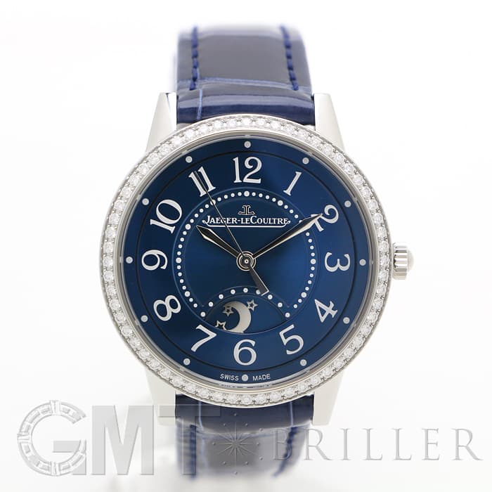 JAEGER LECOULTRE ジャガー・ルクルト ランデヴー ナイト&デイ ミディアム ブルー ベゼルダイヤ Q3448480※ 24