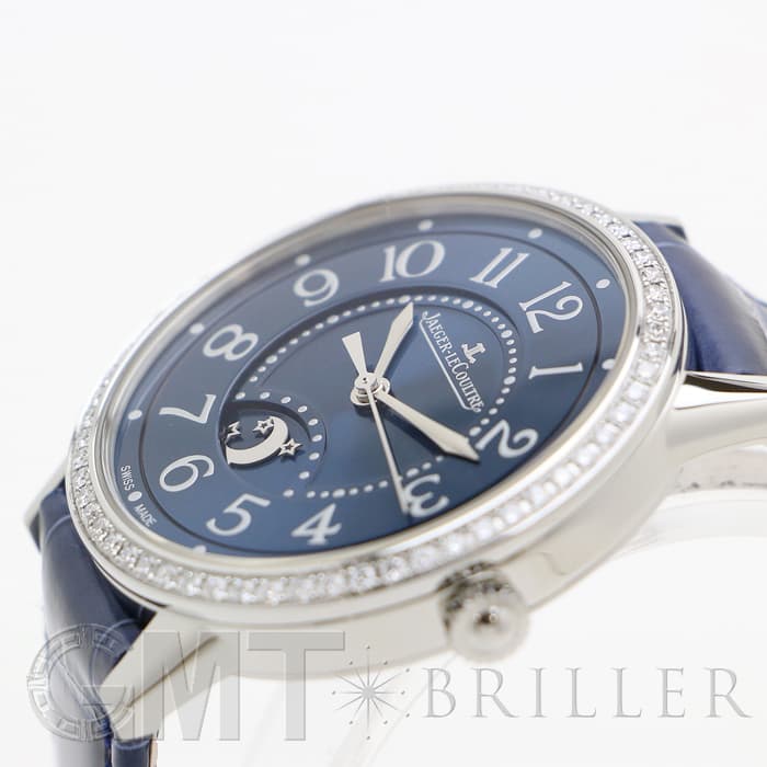 JAEGER LECOULTRE ジャガー・ルクルト ランデヴー ナイト&デイ ミディアム ブルー ベゼルダイヤ Q3448480※ 27