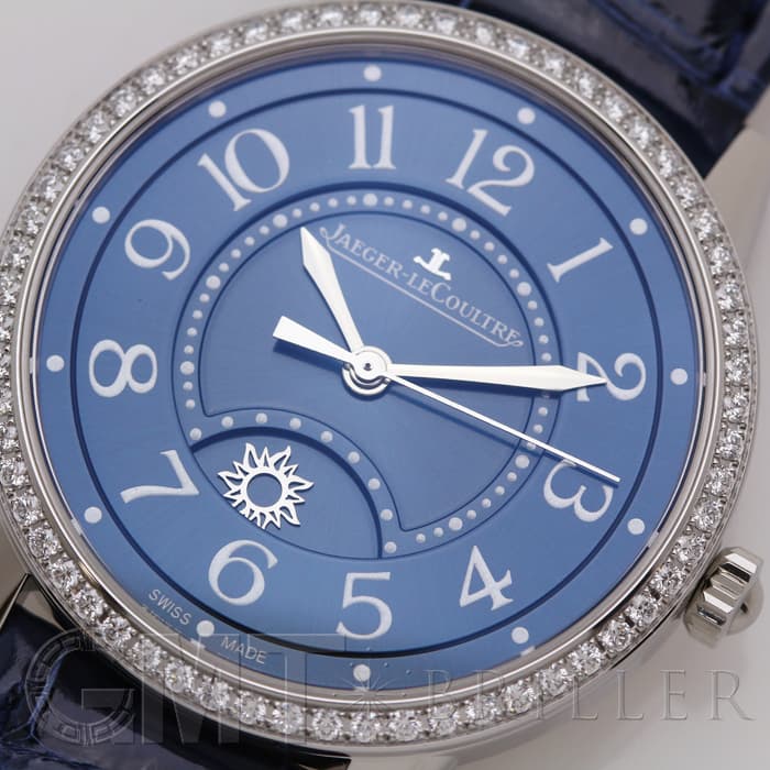JAEGER LECOULTRE ジャガー・ルクルト ランデヴー ナイト&デイ ミディアム ブルー ベゼルダイヤ Q3448480※ 4