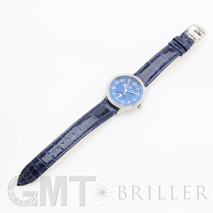 JAEGER LECOULTRE ジャガー・ルクルト ランデヴー ナイト&デイ ミディアム ブルー ベゼルダイヤ Q3448480※ 6