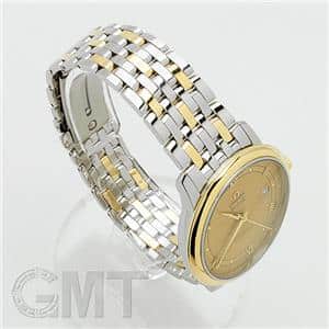 OMEGA オメガ デ・ヴィル プレステージ 39.5MM SS/YG シャンパンクロス 424.20.40.20.08.001