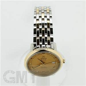 OMEGA オメガ デ・ヴィル プレステージ 39.5MM SS/YG シャンパンクロス 424.20.40.20.08.001
