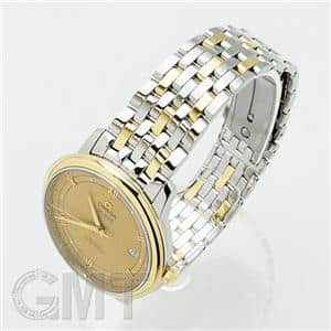 OMEGA オメガ デ・ヴィル プレステージ 39.5MM SS/YG シャンパンクロス 424.20.40.20.08.001