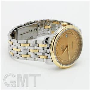 OMEGA オメガ デ・ヴィル プレステージ 39.5MM SS/YG シャンパンクロス 424.20.40.20.08.001
