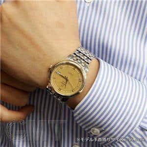 OMEGA オメガ デ・ヴィル プレステージ 39.5MM SS/YG シャンパンクロス 424.20.40.20.08.001
