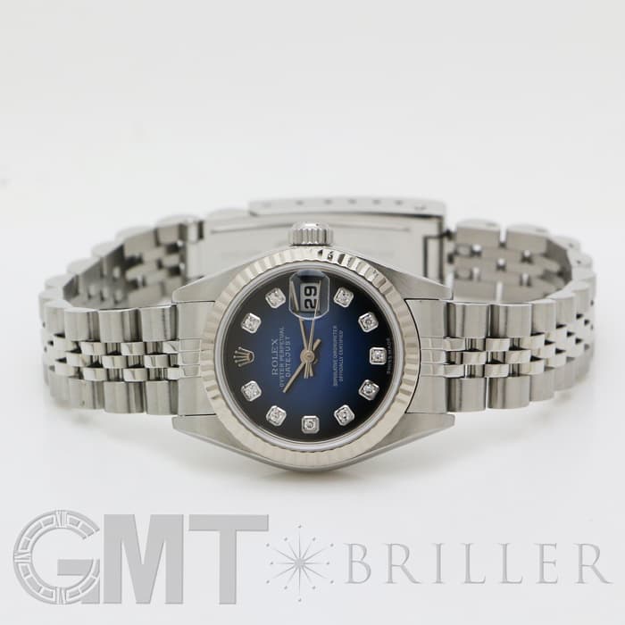 ROLEX ロレックス デイトジャスト 79174G ブルーグラデーション K番 9