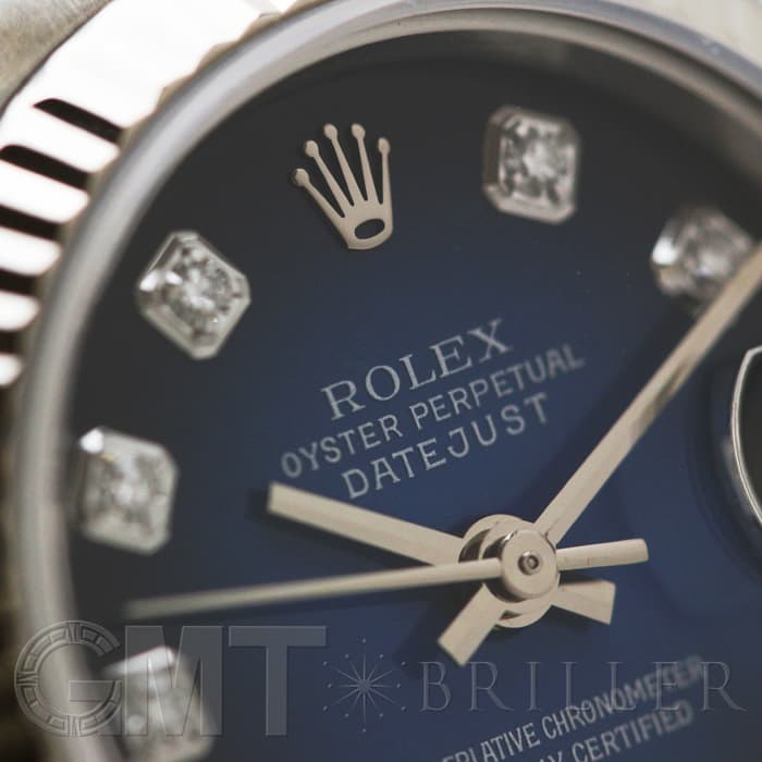 ROLEX ロレックス デイトジャスト 79174G ブルーグラデーション K番 10