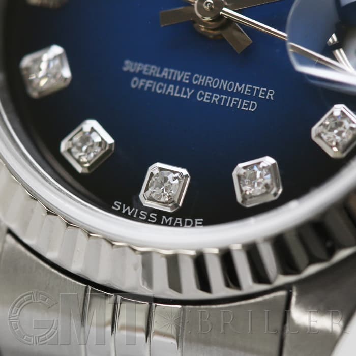 ROLEX ロレックス デイトジャスト 79174G ブルーグラデーション K番 11
