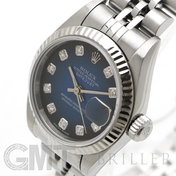 ROLEX ロレックス デイトジャスト 79174G ブルーグラデーション K番 14