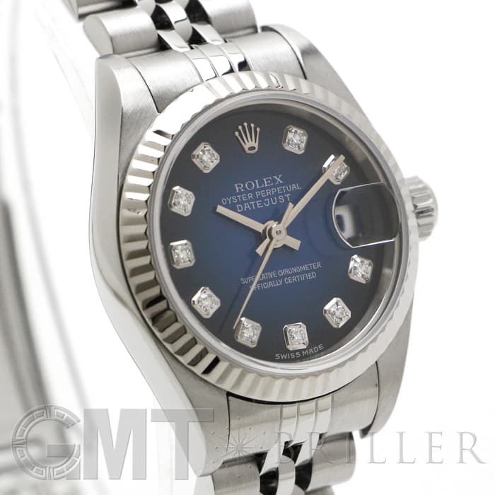 ROLEX ロレックス デイトジャスト 79174G ブルーグラデーション K番 15