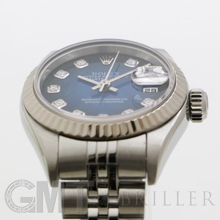 ROLEX ロレックス デイトジャスト 79174G ブルーグラデーション K番 19