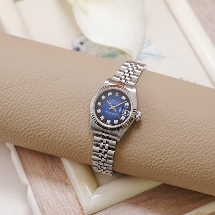 ROLEX ロレックス デイトジャスト 79174G ブルーグラデーション K番 2