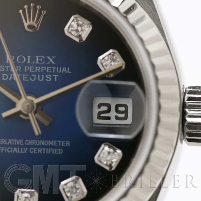 ROLEX ロレックス デイトジャスト 79174G ブルーグラデーション K番 8