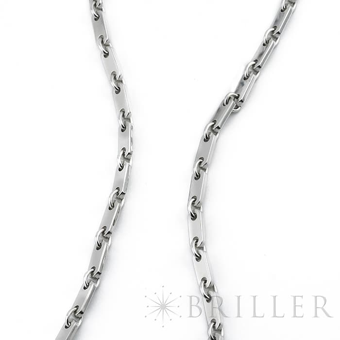 CARTIER カルティエ フィガロ チェーン ネックレス B7006800 ホワイトゴールド 11