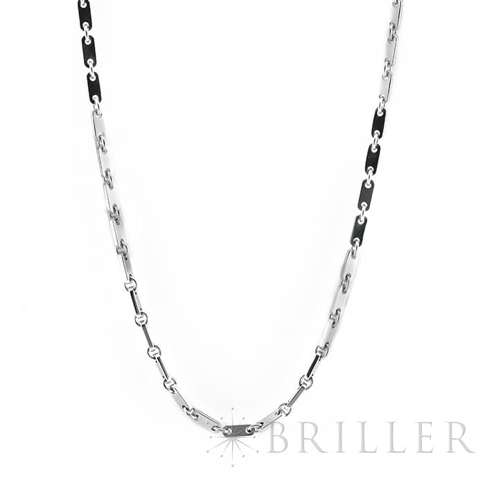 CARTIER カルティエ フィガロ チェーン ネックレス B7006800 ホワイトゴールド 1