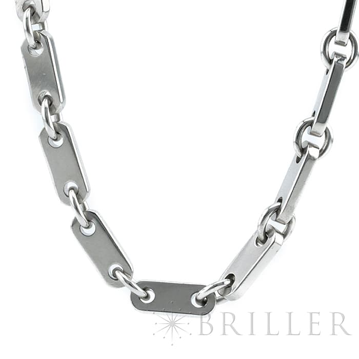 CARTIER カルティエ フィガロ チェーン ネックレス B7006800 ホワイトゴールド 3