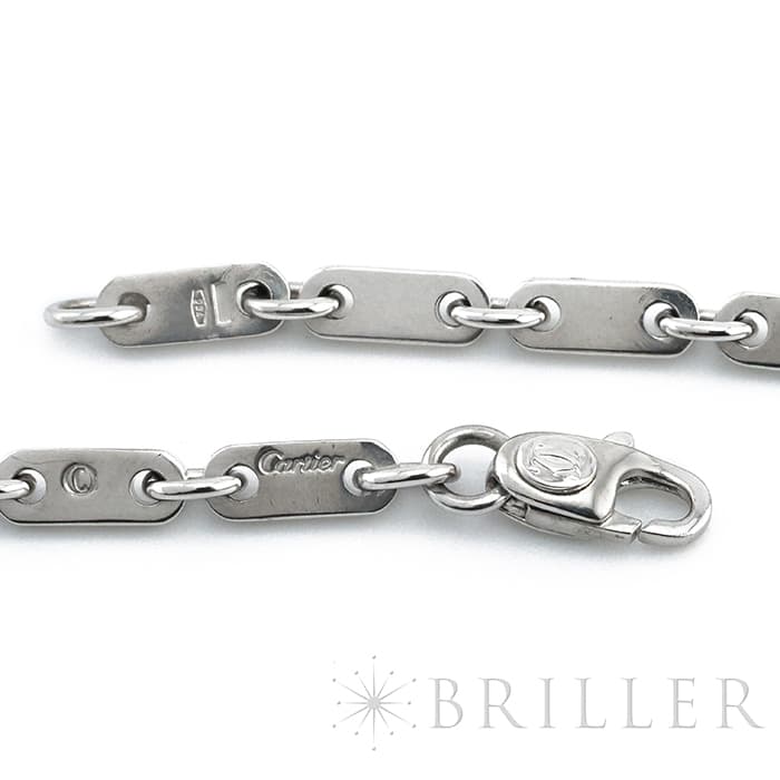 CARTIER カルティエ フィガロ チェーン ネックレス B7006800 ホワイトゴールド 6