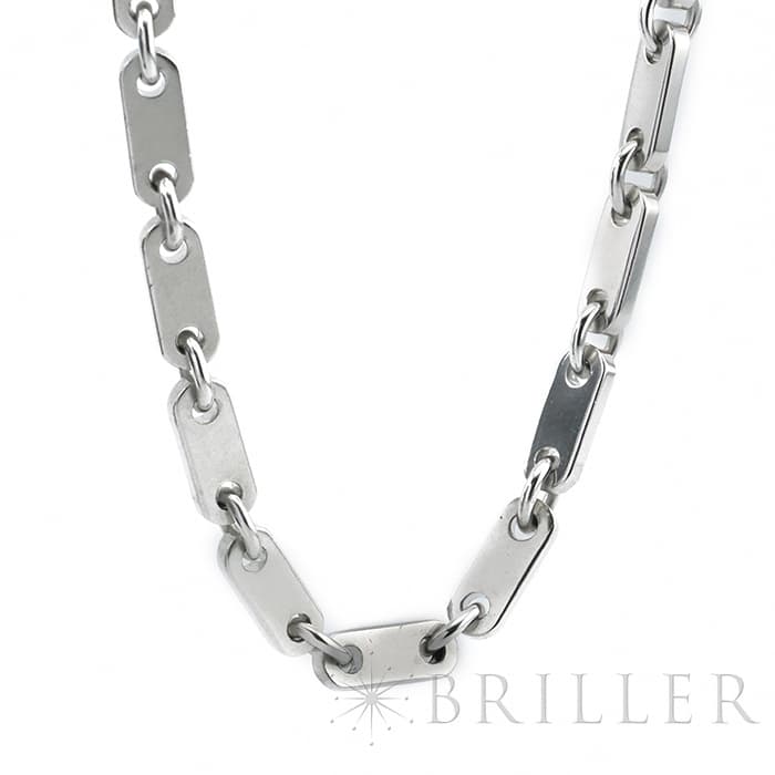 CARTIER カルティエ フィガロ チェーン ネックレス B7006800 ホワイトゴールド 8